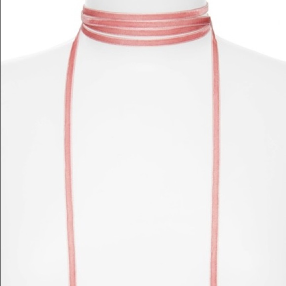 Baublebar velvet choker necklace